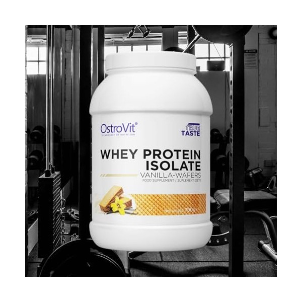 OstroVit Whey Protein Isolate 700g Vanille Wafers
