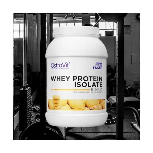 OstroVit Whey Protein Isolate 700g Biscuit