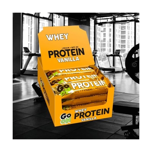 Go On Nutrition Protein Bar 20% 24x50g Vanille