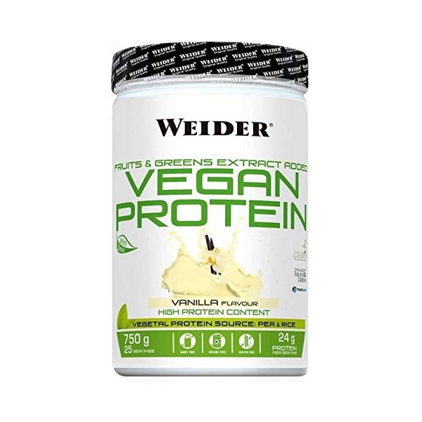 WEIDER VEGAN PROTEIN 750 GRS - VANILLE