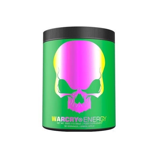 Genius Nutrition WARCRY Energy 300g Pomme verte