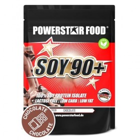 Powerstar SOY 90+ | 1kg Isolat de Protéine de Soja | Fabriqué en Allemagne | Alternative végétalienne à la Whey Protein Powde