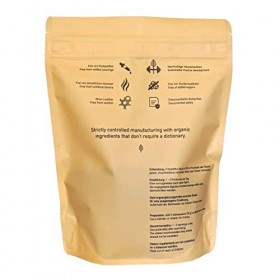 Protéines végétales de vanille biologique - Protéines de riz et de pois - Certifié biologique - 700 g