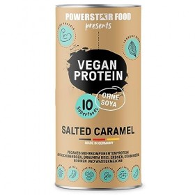 Powerstar PROTEINE VÉGÉTALE 500 g | Vegan protein powder sans soja | Poudre de protéines multicomposants enrichie de 10 super
