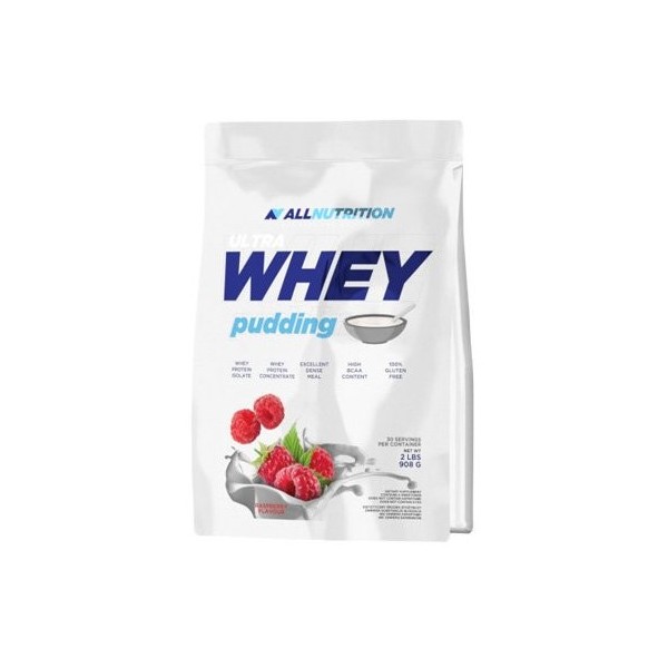 All Nutrition Supplément de Protéines de Lait Ultra Whey Pudding Biscuit au Chocolat