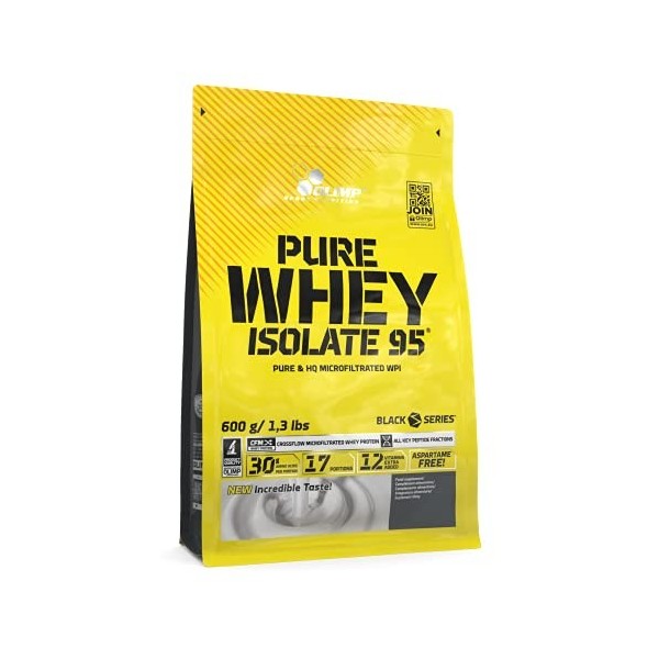 Olimp Sport Nutrition Pure Whey Isolate 95 Glace Vanille - 600g