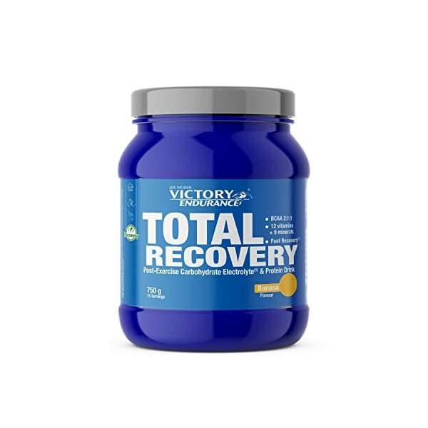 Victory Endurance Total Recovery - Optimise la Récupération Post-Entraînement – Avec Glutamine – BCAAs - Enrichie en Vitamine