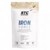 STC NUTRITION - Iron Force - Préparation en poudre pour boisson riche en Protéines, Créatine, Taurine - Puissance & Volume mu
