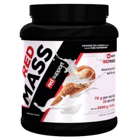 Red Support Red Mass Gainer - complexe de glucides et de protéines de lactosérum poudre - aide à la prise de masse Chocolat,