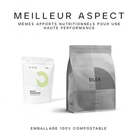 Bulk Naturel Pure Whey Isolate, Sucré à la Stévia, Strawberry, 500 g