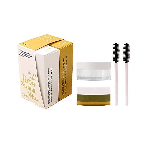 Kit De Savon Pour Sourcils, Cire Coiffante Greyghost Sourcils, Savon Coiffant Doux Et Sec, Pommade Pour Sourcils Longue Durée