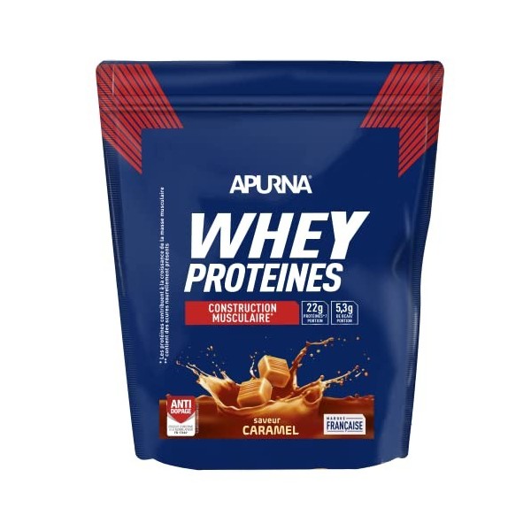 APURNA/Force/Whey Protéines/Caramel/Doypack 720g