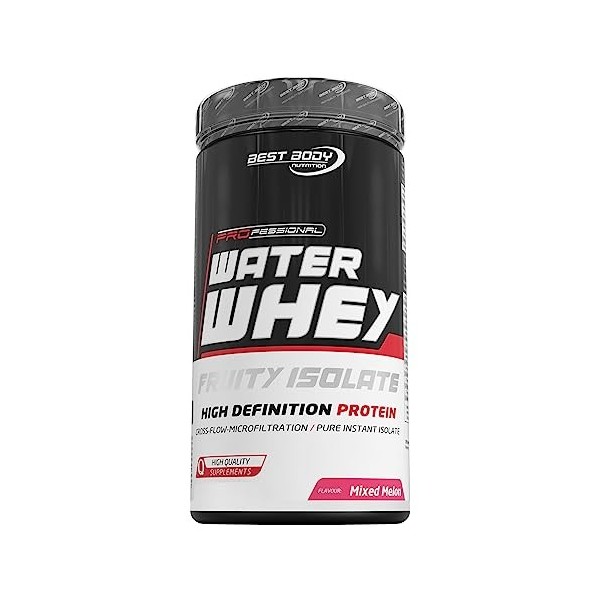 Best Body Nutrition Water Whey Fruity Isolate 460g Mixed Melon