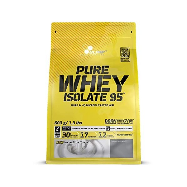 OLIMP SPORT NUTRITION Pure Whey Isolate 95 Vanille 600 g