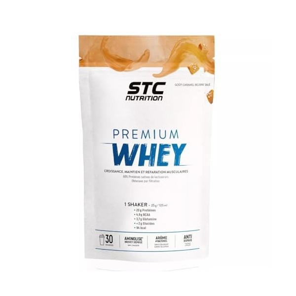 STC NUTRITION – Premium Whey – 80% de protéines natives de lactosérum – Croissance, maintien et réparation musculaires - Dige