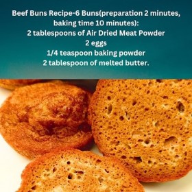 Poudre de bœuf riche en protéines - Poudre de bœuf carnivore - Poudre de bœuf cétogène - 85 % de protéines