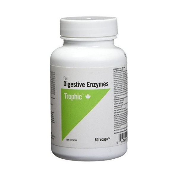 Trophic Fat Digestive Enzyme 60 Capsules Végétales