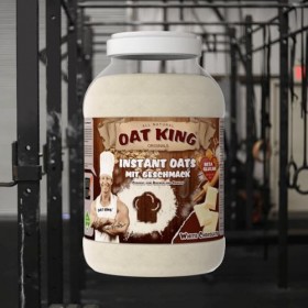 LSP Oat King Instant Flavoured Oats 4 kg White Chocolate Protéine Végétarienne