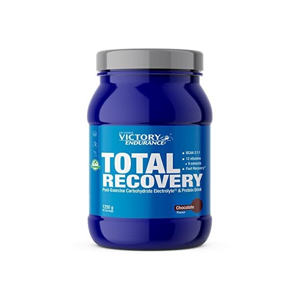 Victory Endurance Total Recovery - Optimise la Récupération Post-Entraînement – Avec Glutamine – BCAAs - Enrichie en Vitamine