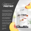 Best Body Nutrition Gourmet Premium Pro Protein, abricot et pêche, Shake protéiné à 4 composants: Caséinate, concentré de whe