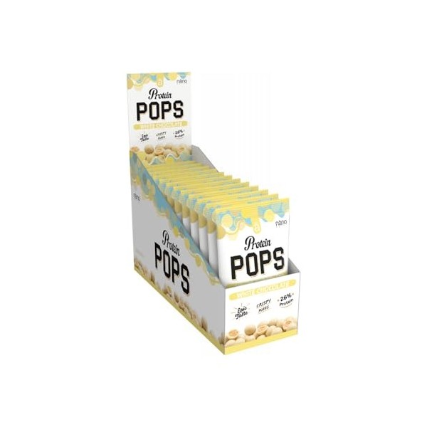 NanoSupps Protein Popps 12x38g Chocolat blanc