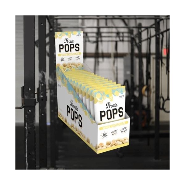 NanoSupps Protein Popps 12x38g Chocolat blanc