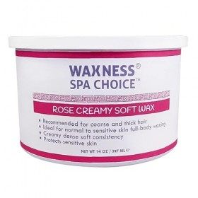 Waxness Spa Choice Lot de 3 boîtes de cire souples assorties 414 ml – Rose, lavande oxyde de zinc