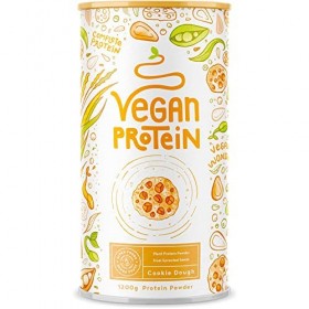 Vegan Protein Shake COOKIE DOUGH - Protéine végétale de soja, riz, pois, graines de lin, amarante, tournesol, pépins de courg