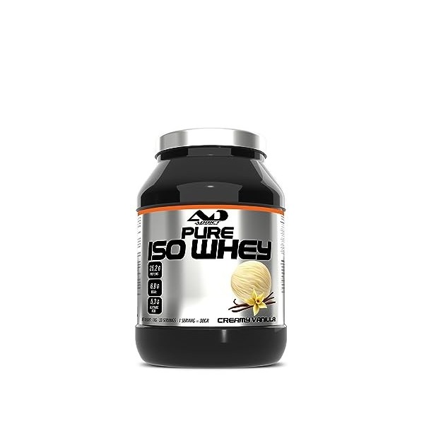Pure Isolate - Whey Protein Isolate 750g Vanille - Pour Prise De Masse Musculation - Neuf France