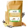 Protéine de Pois Végétale Sans Lactose - Fabriquée en France | 3 en 1 : pois, fève et courge | Assimilation excellente