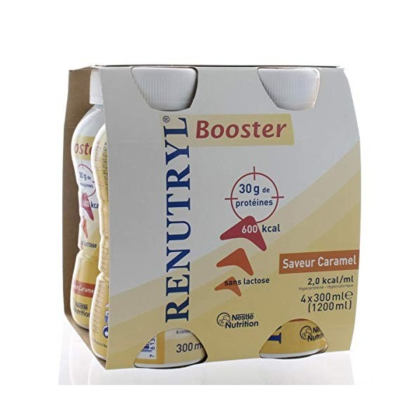 Nestlé Renutryl Booster Mélange de Protéines Caramel 30g de protéin...