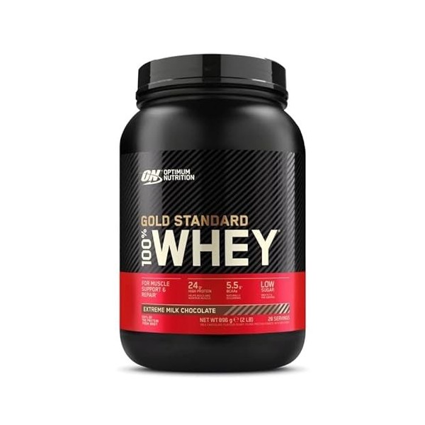 Optimum Nutrition - 100% Whey Gold Standard - Pot de 900 Gr