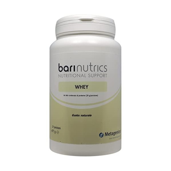 Metagenics Intégrateur alimentaire Barinutrics Whey, Multicolore