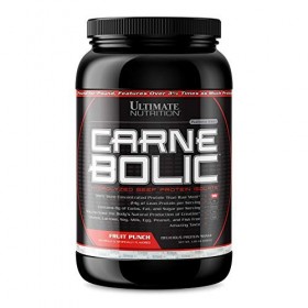 Ultimate Nutrition Lactose Free Beef Protein Isolate Powder - Paleo and Keto Friendly Protein - Sugar Free With No Carbs or S