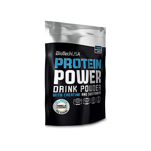 Protein Power, Strawberry Banana - 1000g