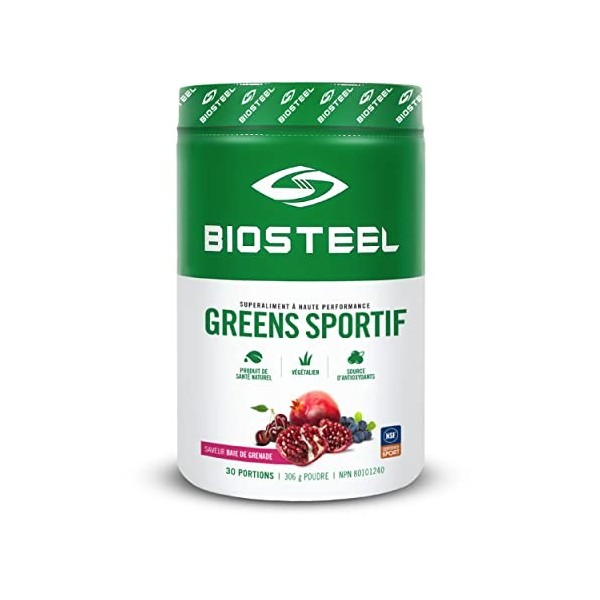 Biosteel Sport Greens Limonade DAçaï 306G