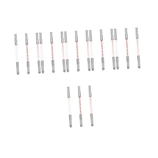 DOITOOL 6 Pièces Stylo De Broderie Outils De Broderie Outils Pour Les Ongles Dame Outils Tatouage Manuel Stylo Microblading M