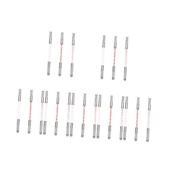 DOITOOL 6 Pièces Stylo De Broderie Outils De Broderie Outils Pour Les Ongles Dame Outils Tatouage Manuel Stylo Microblading M