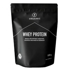 ORGAINIC Protéine Whey - Whey de Vaches Nourries à lHerbe - Contient des Acides Aminés Essentiels et non-Essentiels et BCAA 