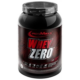 IronMaxx Whey Zero – Isolat de protéine de lactosérum en poudre – Protection et Régénération Musculaire – Sans sucre – Goût V
