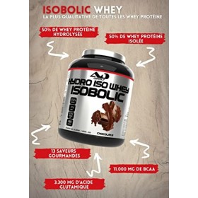 Whey Protein Isolate | Protéines Whey Isolate En Poudre | Proteines Musculation Prise De Masse Pour Développement Musculaire 
