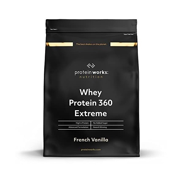 Protein Works - Protéine Whey 360 Extrême | Premium Whey Shake | Apport protéinés | Protéines haut de gamme | 34 Servings | V