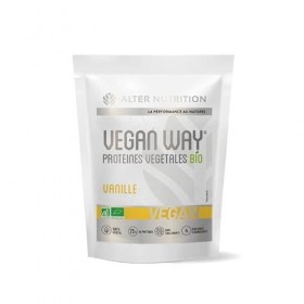 Alter Nutrition - Protéines Vegan Way Bio – Whey Végétale - Mélange Pois Et Riz- Riche En Protéines - Jusqu’à 77% De Protéine