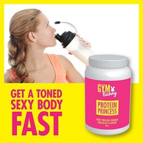 GYM BUNNY PROTÉINES PRINCESS Proteinne en poudre WHEY Protein Powder - 100% de protéines