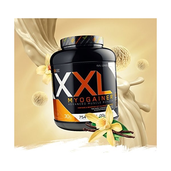 Starlabs nutrition xxl myo gainer, 2270 g. gagnant de poids