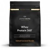 Protéine Whey 360 en poudre | Caramel Salé | Sans sucre ajouté et à faible teneur en matières grasses | Mélange de protéines 