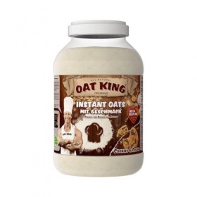 LSP Oat King Instant Flavoured Oats 4 kg Cookies And Cream Protéine Végétarienne