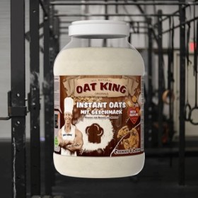 LSP Oat King Instant Flavoured Oats 4 kg Cookies And Cream Protéine Végétarienne