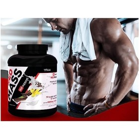 Red Support Red Mass Gainer - complexe de glucides et de protéines de lactosérum poudre - aide à la prise de masse Vanille, 