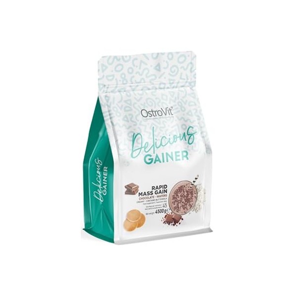 OstroVit Delicious Gainer 4500g Chocolat Wafers